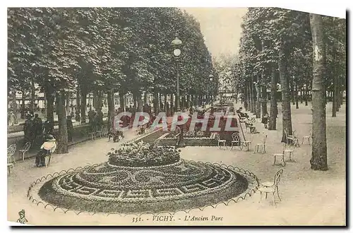 Cartes postales Vichy L'Ancien Parc