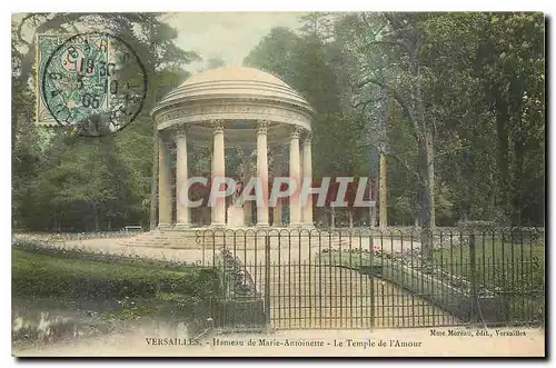 Cartes postales Versailles Hameau de Marie Antoinette Le Temple de l'Amour