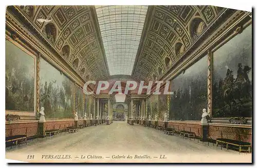 Cartes postales Versailles Le Chateau Galerie des Batailles