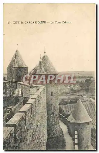 Cartes postales Cite de Carcassonne La Tour Cahuzac