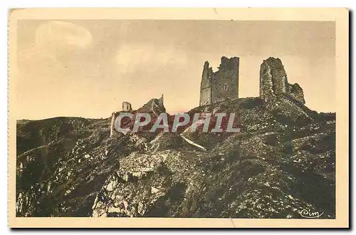 Ansichtskarte AK La Creuse Touristique Les Ruines du Chateau de Crozant