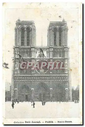 Cartes postales Collection Petit Journal Paris Notre Dame