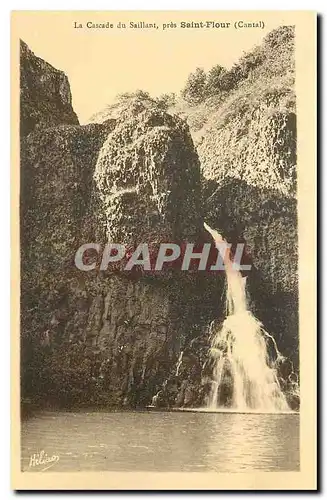 Ansichtskarte AK La Cascade du saillant pres Saint Flour Cantal