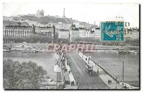 Cartes postales Lyon le pont Lafayette