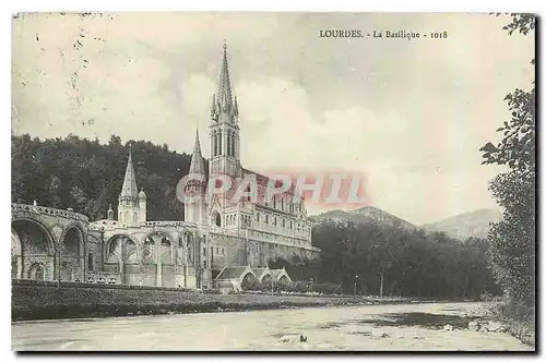 Cartes postales Lourdes La Basilique