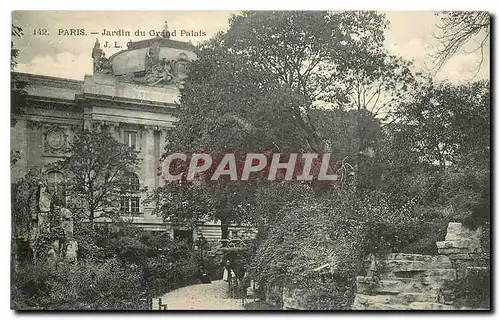 Cartes postales Paris Jardin du Grand Palais