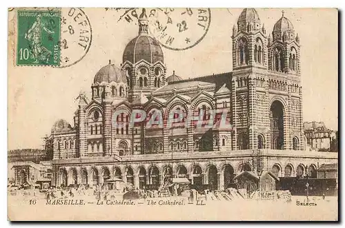 Cartes postales Marseille La Cathedrale