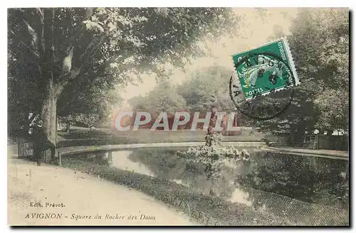Cartes postales Avignon Square du Rocher des Doms