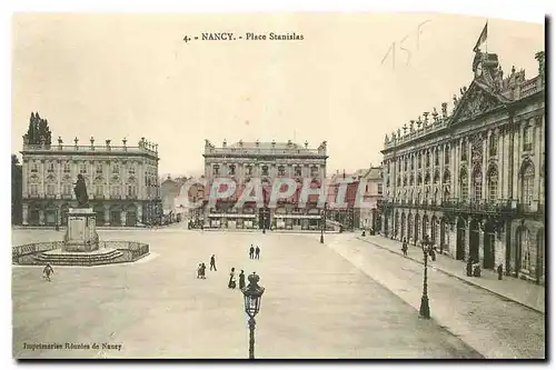 Cartes postales Nancy Place Stanislas