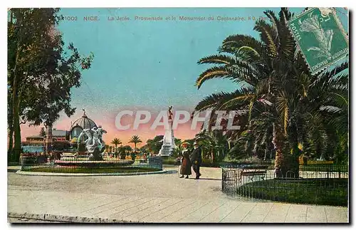 Cartes postales Nice La Jetee Promenade et le Monument du Centanaire