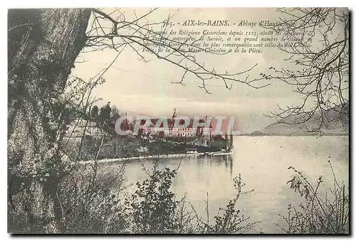 Cartes postales Aix les Bains Abbaye d'Hautecombe