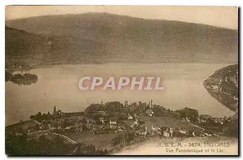 Cartes postales Talloires Vue panoramique et le Lac