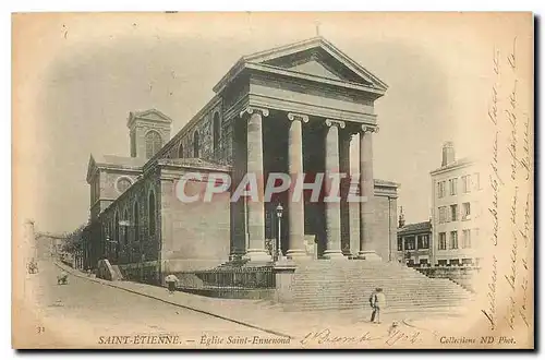 Ansichtskarte AK Saint Etienne Eglise Saint Ennenond