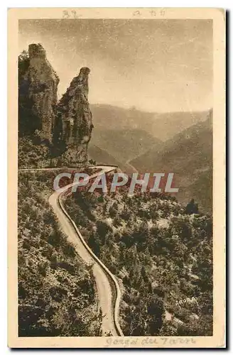 Ansichtskarte AK Gorges du Tarn Route des Vignes au Causse Mejean