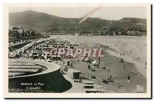 Ansichtskarte AK Hendaye La Plage le Jaizquibel