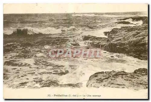 Cartes postales Prefailles L Inf La Cote sauvage