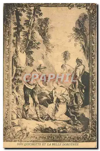 Cartes postales Don Quichotte et la belle Dorothee