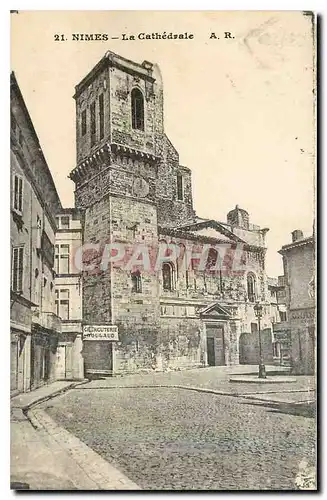 Cartes postales Nimes La Cathedrale