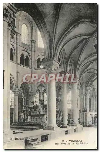 Cartes postales Vezelay Basilique de la Madeleine