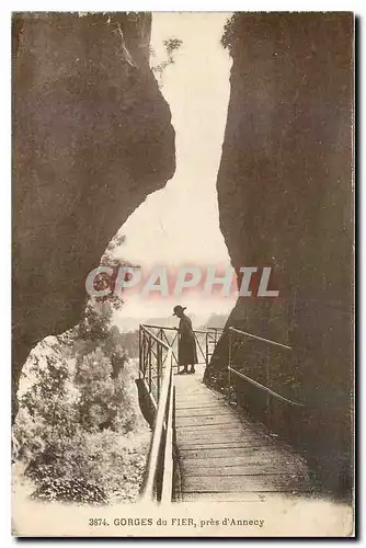 Cartes postales Gorges du Fier pres d'Annecy