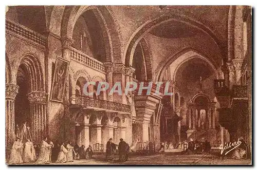 Cartes postales Sous le Ciel de France Angouleme Interieur de la cathedrale Saint Pierre sous la domination angl