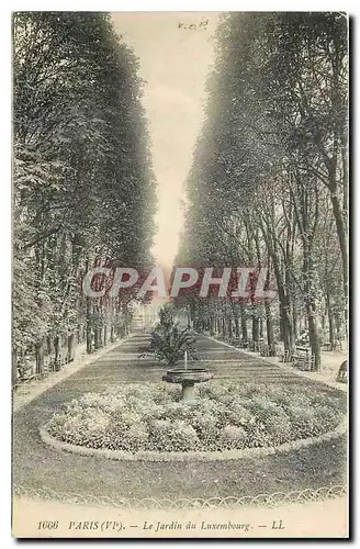 Cartes postales Paris Le Jardin du Luxembourg