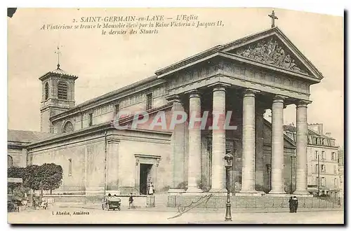 Cartes postales Saint Germain en Laye L'Eglise