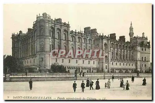 Ansichtskarte AK Saint Germain en Laye Facade Septentrionale du Chateau