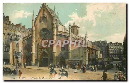 Cartes postales Lyon L'Eglise St Bonaventure