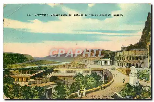 Cartes postales Vienne a l'Epoque romaine Tableau de Rey au Musee de Vienne