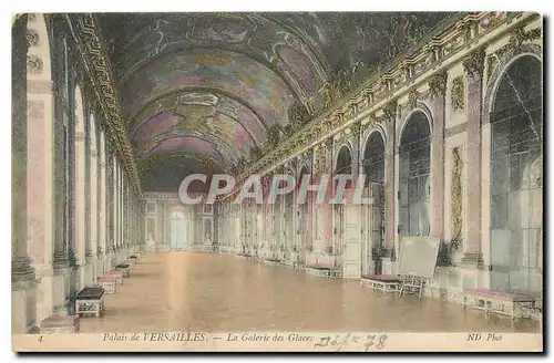 Ansichtskarte AK Palais de Versailles La Galerie des Glaces