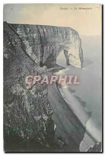 Cartes postales Etretat La Manneporte