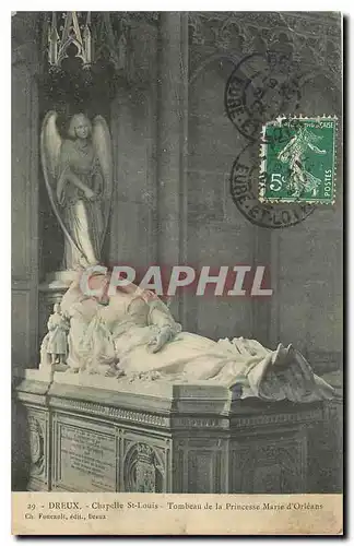 Ansichtskarte AK Dreux Chapelle St Louis Tombeau de la Princesse Marie d'Orleans