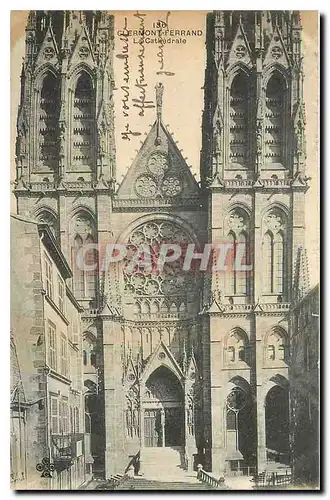 Cartes postales Clermont Ferrand La cathedrale