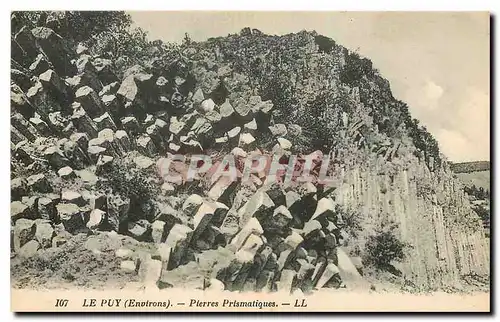 Cartes postales Le Puy Environs Pierres Prismatiques