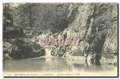 Cartes postales Environs de Vichy L'Ardoisiere Le Gour Saillant