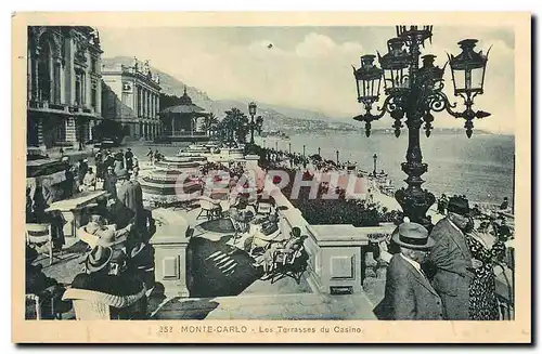 Cartes postales Monte Carlo Les Terrasses du Casino