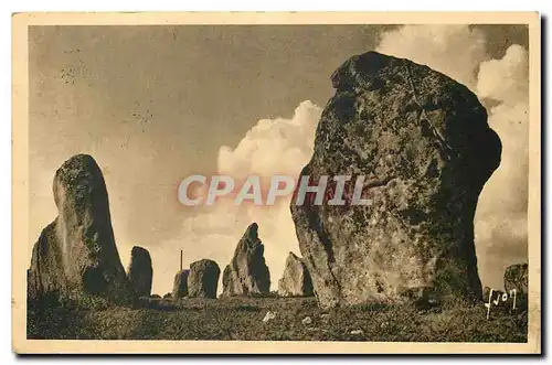 Cartes postales La Douce France Carnac Morbihan Alignements du Ker Menec