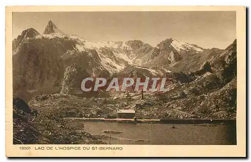 Cartes postales Lac de l'Hospice du St Bernard