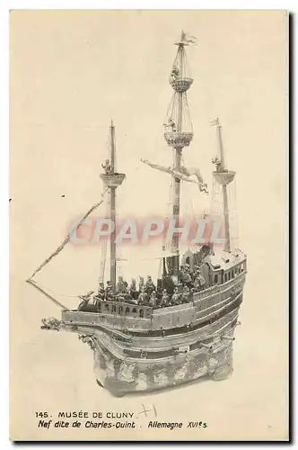 Cartes postales Musee de Cluny Nef dite de Charles Quint Allemagne