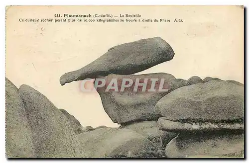 Cartes postales Ploumanach C du N La Bouteille