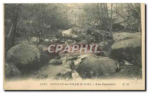 Cartes postales Cernay la Ville S et O Les Cascades