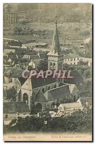 Ansichtskarte AK Vallee de Chevreuse Eglise de Chevreuse