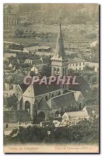 Cartes postales Vallee de Chevreuse Eglise de Chevreuse
