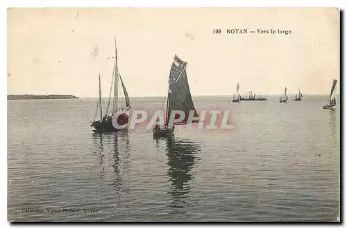 Cartes postales Royan Vers le Large Bateaux