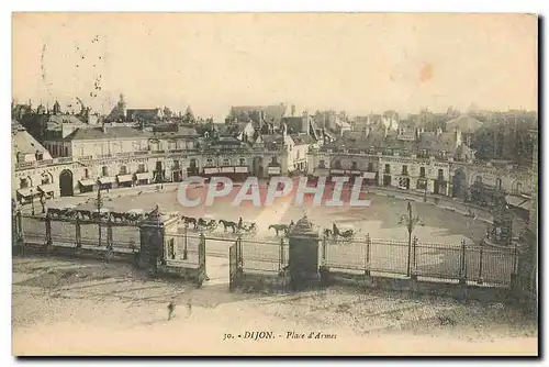 Cartes postales Dijon Place d'Armes