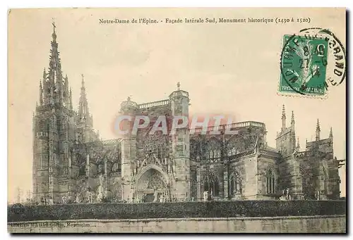 Ansichtskarte AK Notre Dame de l'Epine Facade laterale Sud Monument historique