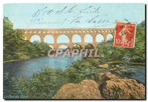 Cartes postales Le Pont du Gard