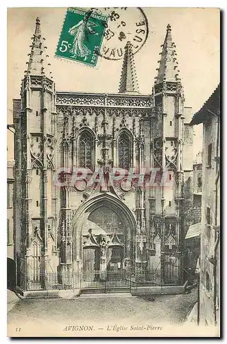 Cartes postales Avignon L'Eglise Saint Pierre