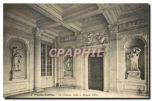 Cartes postales Maisons Laffitte Le Chateau Salle a Manger d'ete